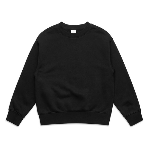 BLACK youth-relax-crew-black